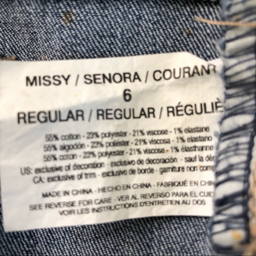 Sz 6 Vintage America Blues Boyfriend Jeans - Picture 7 of 8